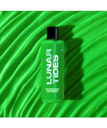 Lunar Tides Aurora Green Hair Dye - Semi-Permanent Color - 8 oz | Vibrant Green Hair - International Shipping Available - Buy Online on GoSupps.com