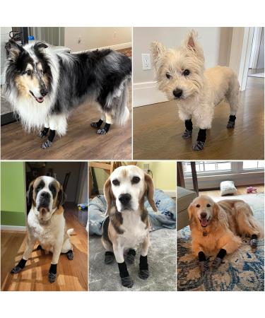 Anti-Slip Socks for Dogs | Paw Protection for Warm & Cold Walkways | Ideal for Licking & Slipping Prevention (S) - Buy Online on GoSupps.com