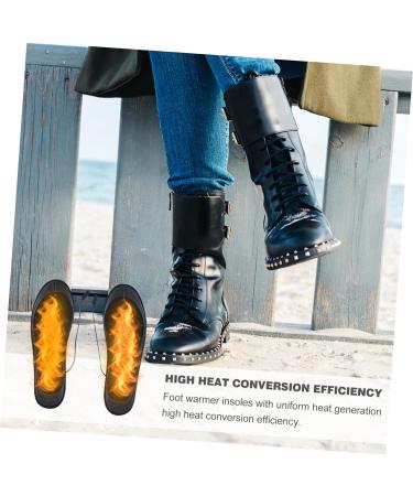 NOLITOY Heated Insoles - USB Thermal Carbon Fiber Foot Warmers for Men & Women - Keep Your Feet Warm in Snow & Fishing - Buy Online on GoSupps.com
