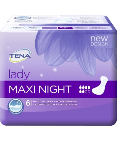 Tena Lady Maxi Night 6 pieces 6 pieces (1 pack)