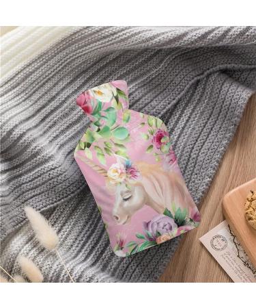 Unicorn Hot Water Bottle with Lid | Rubber Pain Relief & Foot Warmer | Hot & Cold Therapy - Buy Online on GoSupps.com