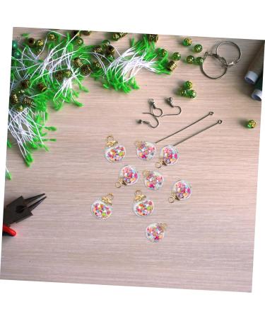 Lalafina Mini Sequin Ball Christmas Tree Decoration - 30 Pack Message Bottles & Clear Ball Rings Unique Holiday Decor for International Shipping - Buy Online on GoSupps.com