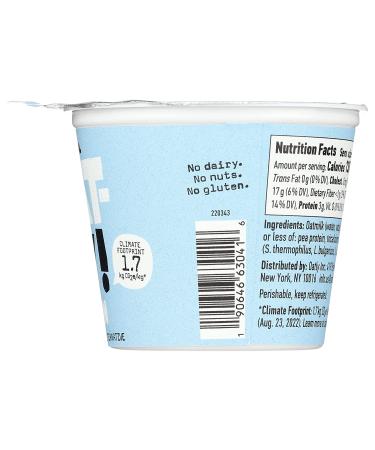 Oatly Plain Oatgurt 5.3 OZ - Dairy-Free Yogurt Alternative - Buy Online on GoSupps.com