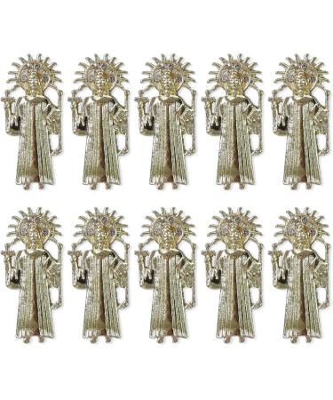 FEIlei Nail Art Charms Metal Nail Rhinestones Alloy Buddha-Nail Crystals Diamonds - Buy Online on GoSupps.com