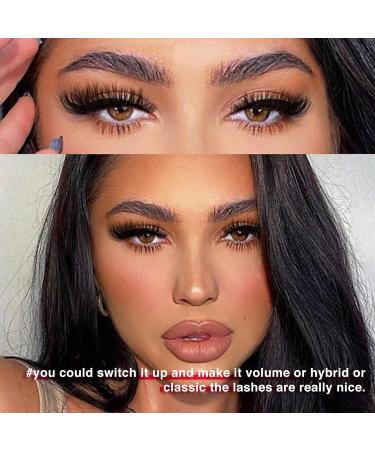 Eyelash Extension Kit Thick Cluster Lashes 280pcs D Curl Individual Eyelashes Lash Extension Kit with Eyelash Clusters Lash Glue Bond and Seal and Lash Tweezers by Goddvenus B-80D+100D Kit-A - Buy Online on GoSupps.com