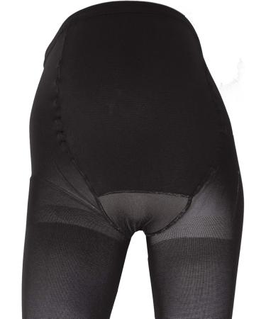 Truform Plus Size 20-30 mmHg Compression Pantyhose for Women - X-Tall Black Support Tights - 1 Pair - Buy Online on GoSupps.com