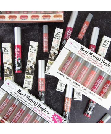 Buy theBalm Meet Matte Hughes Set of 6 Mini Long-Lasting Liquid Lipsticks - Volume 2 | International Shipping Available - Buy Online on GoSupps.com