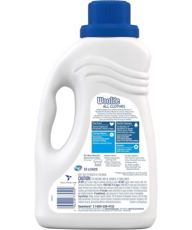 Woolite Everdya Liquid Laundry Detergent - Sparkling Falls Scent 50 oz | International Shipping Available - Buy Online on GoSupps.com