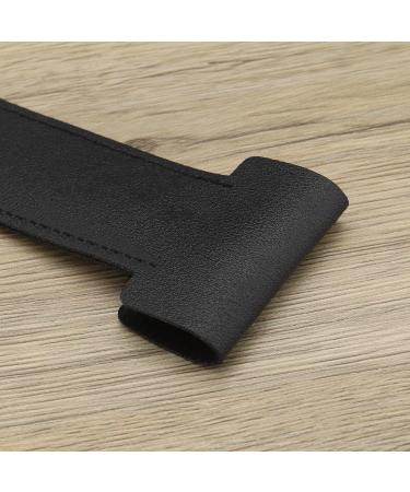 2-Pack PU Leather Razor Protective Covers - Portable Double-Edged Razor Case for Business Trips - Black 14x5.5 cm - Buy Online on GoSupps.com