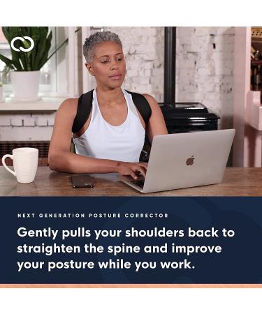 Copper Compression Posture Corrector - Adjustable Brace for Upper Back, Neck, Shoulder & Clavicle Support - Large/X-Large - Buy Online on GoSupps.com