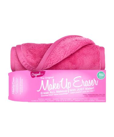 MakeUp Eraser, Erase All Makeup With Just Water, Including Waterproof Mascara, Eyeliner, Foundation, Lipstick and More Original Pink - Buy Online on GoSupps.com