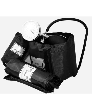 ICE Medical Aneroid Blood Pressure Monitor Kit - Includes 3 Cuffs | Sphygmomanometer for Accurate Readings - Buy Online on GoSupps.com