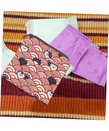 Buy Kombiiuda Women's Portable Hygiene Bag & Tampon Organizer Multifunctional Toilet Paper Holder & Storage for Students | International Shipping - Buy Online on GoSupps.com