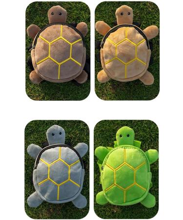 Oyrcvweuy Turtle-Shaped Linen Pack | Large Plush Backpack for Outdoor Walks Pet Dishes & Camping - Buy Online on GoSupps.com