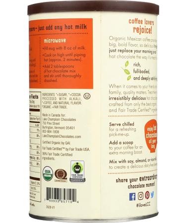 Lake Champlain Mocha Hot Chocolate Mix - 16 oz | Gourmet Chocolate Drink - Buy Online on GoSupps.com