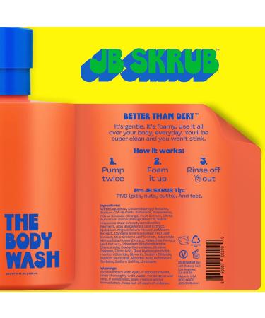 JB SKRUB The Hair and Body Wash Super Duo - No Harsh Ingredients - Conquer Adolescent Funk with Confidence - 14oz. The Hair and Body Wash Duo - Buy Online on GoSupps.com
