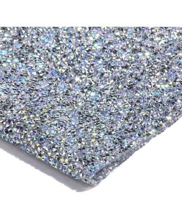 Nail Mat Manicure Mat | Shiny Nail Cushion Protect Desktop with PV Rhinestone Shiny Appearance Easy Storage for Clay Pad Paint Pad Bar Mat Nail Pad 01#white Kab - Buy Online on GoSupps.com