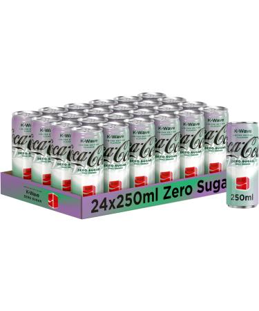 Coca -Cola Creations K -Wave Zero Sugar Exclusive Limited Edition - zero sugar and without calories - in stylish disposable doses (24 x 250 ml)