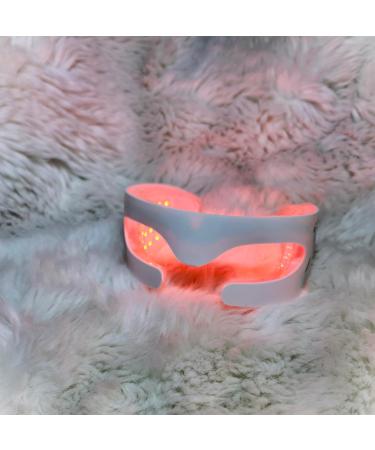 Advanced Red Light Therapy Eye Mask - Enhance Collagen Smooth Wrinkles & Reduce Puffiness | International Shipping - Buy Online on GoSupps.com