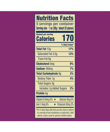 PLANTERS Cashews Rosemary & Sea Salt Party Snacks 5 oz (Pack of 2) Bundle With a Snack Scout Lunch Bag - Buy Online on GoSupps.com
