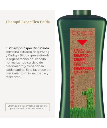 Salerm Cosmetics Biokera Natura Special Ca de Shampoo 1000 ml - Buy Online on GoSupps.com