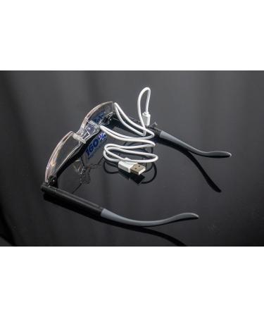 5 STAR LED Magnifying Glasses - 160% Magnification Lighted Eyewear for Reading & Crafts USB Rechargeable - Shop Internationally - Buy Online on GoSupps.com