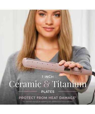 Remington Wet 2 Straight Straightener S24A10 - 1 Inch Mauve - 1 Count - Buy Online on GoSupps.com