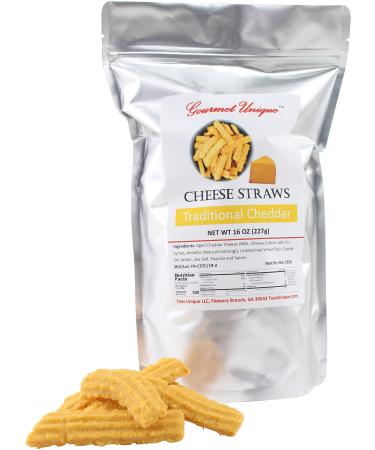 Southern Gourmet Cheese Straws, Traditional Cheddar, 2 Pounds - Buy Online on GoSupps.com