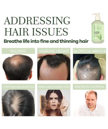 Rosemary Hair Growth Shampoo 3-in-1 | Tea Tree Mint Biotin Thickening Shampoo for Men & Women | 300ml for Hair Regrowth & Thinning Hair - Buy Online on GoSupps.com