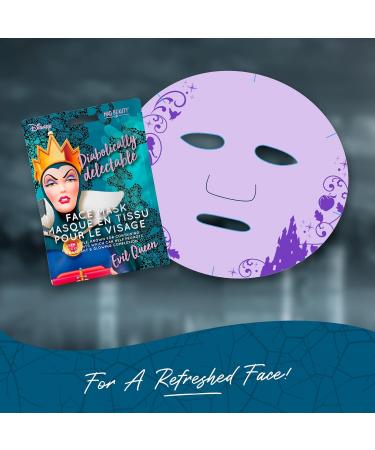 Disney Villain Evil Queen Face Masks - 2 Pack, 0.8 oz - Fun Spa Skincare for Parties, Gifts - Moisturizing Sheet Facemasks by MAD Beauty - Buy Online on GoSupps.com