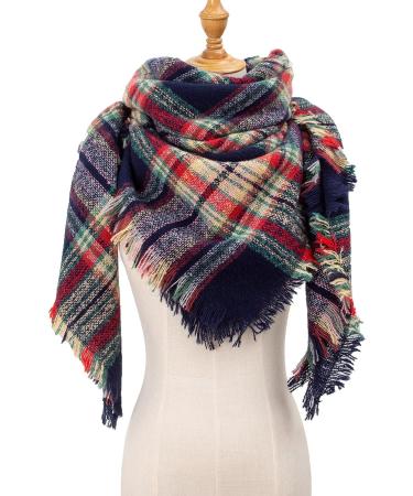 HANXIULIN Women's Cotton Scarf - Classic Autumn Poncho with Floral Design Multi-Purpose Cover for Women - International Shipping Available - Buy Online on GoSupps.com