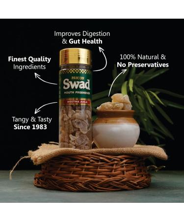 Panjon Swad Jeera Goli & Meetha Amla Pachak (Mukhwas Mouth Fresheners) 2 Bottles 255g - Buy Online on GoSupps.com