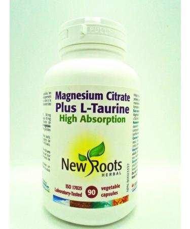 Magnesium Citrate And L-taurine - 90 Caps