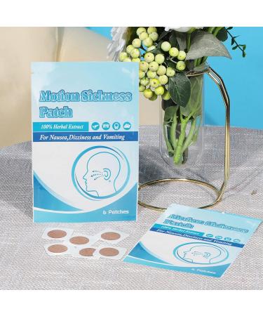Motion Sickness Patch 30Pcs | Waterproof Ear Patch | 72H Relief | Rapid Absorption | Vomiting & Nausea - Buy Online on GoSupps.com