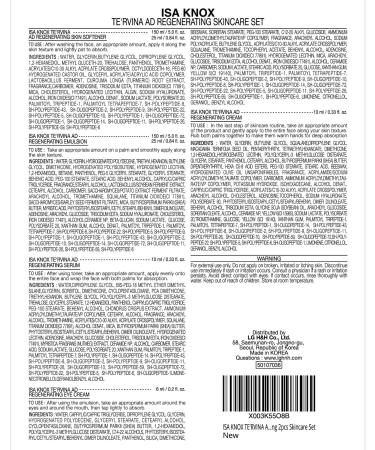 ISA KNOX TE RVINA AD Regenerating Skincare Set - Hydrating Toner & Moisturizer for Youthful Skin | Placenta & Rose Absolute - 12.7fl oz - Buy Online on GoSupps.com