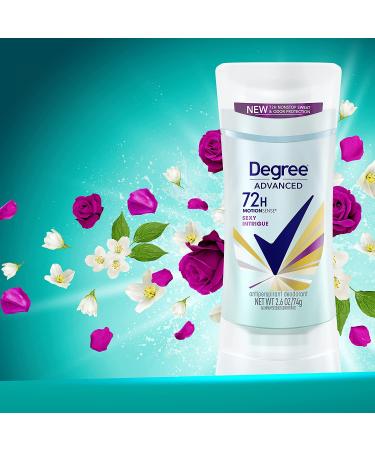 Degree Advanced MotionSense Antiperspirant Deodorant for Women 72-Hour Sweat and Odor Protection 2.6 Ounce (Pack of 4) - Buy Online on GoSupps.com