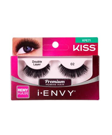 Kiss I Envy Double Layer 38 Lashes 1 Pack