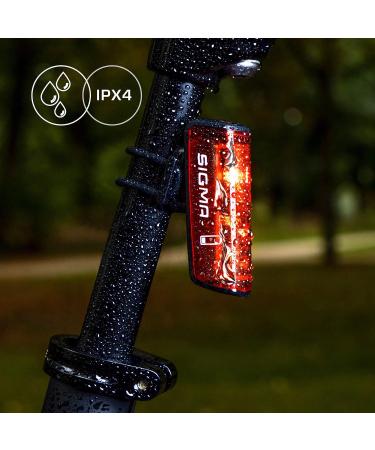 SIGMA SPORT Blaze - StVZO Approved LED Bicycle Light | Battery-Operated Rear Light with Brake Light for Safe Cycling - Buy Online on GoSupps.com