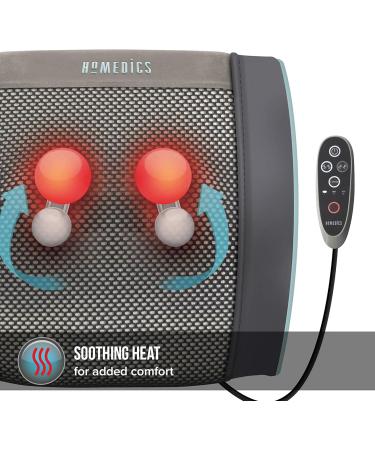 Rechargeable House of Marley HoMedics Shiatsu Gel Massage Pillows - Deep Tissue Versatile with Heat Function - International Shipping - Buy Online on GoSupps.com