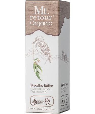 Mt Retour Organic Breathe Better Blend Essential Oil Roll On 10 Milliliter - Buy Online on GoSupps.com