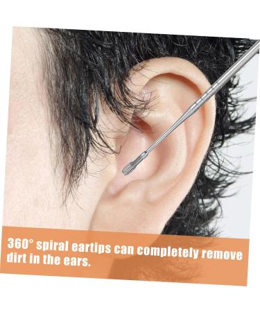 2 Sets Ear Spoon Set - 8-Piece Ear Cleaning Tools & Ear Wax Removers for Home Use | Multipurpose Ear Cleaning Supplies - Buy Online on GoSupps.com