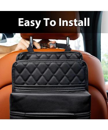 TepTupGa Waterproof Car Backseat Organizer with Tissue Holder - C-black - Buy Online on GoSupps.com