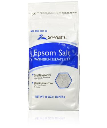 Swan Epsom Salt 16oz - Buy Online on GoSupps.com