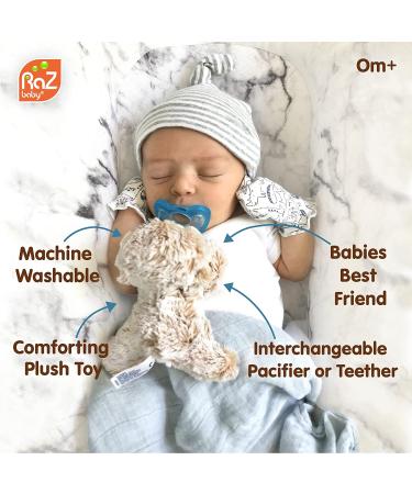 RaZbaby RaZbuddy JollyPop Pacifier Holder with Removable Puppy Pacifier - Buy Now! - Buy Online on GoSupps.com