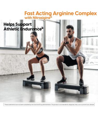 Doctor's Best Fast Acting Arginine Complex with Nitrosigine 750mg - 60 Tablets for Enhanced Performance - Buy Online on GoSupps.com