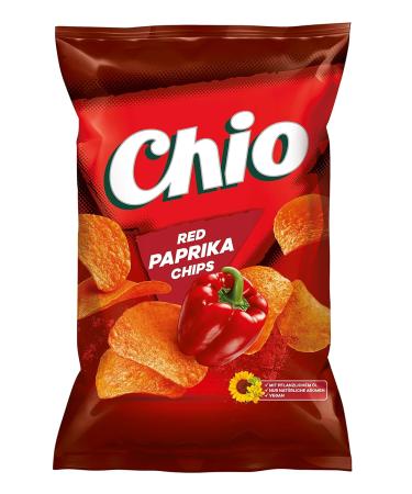 Chio Chips Red Paprika - Pack of 10 (150g) | Buy Internationally - Crunchy Snack Delights - Buy Online on GoSupps.com