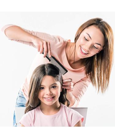 6-Piece Professional Hair Cutting Comb Set - Ideal for Stylists and Barbers - Black - Buy Online on GoSupps.com