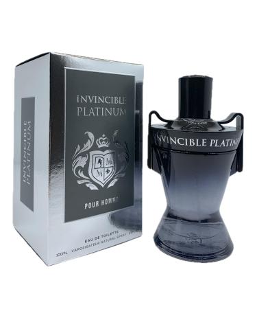 Invincible Platinum Men's Cologne 3.4 Fl. Oz. Eau de Toilette Spray