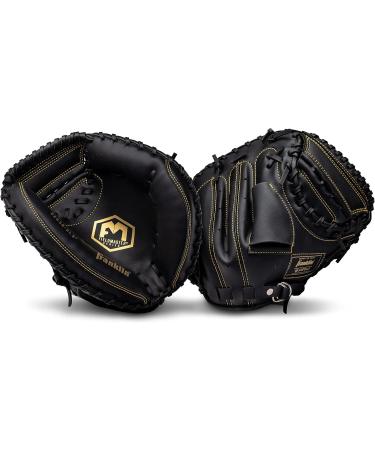 Franklin Sports Youth Baseball Catchers Mitt - Field Master Right Hand Glove for Kids - 31.5 Half-Moon Web Softball Catcher Mitt - Buy Online on GoSupps.com