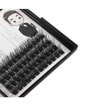 Wholesale Bodermicner 2 Pack D Curl 10mm/12mm/14mm Faux Mink Individual Lashes - Hand Made DIY Eyelash Kit - Buy Online on GoSupps.com